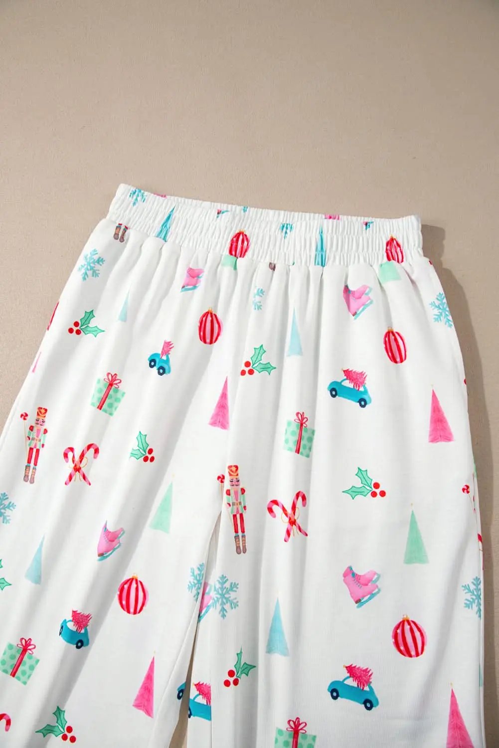 Festive White Christmas Pjs Set - Love Salve